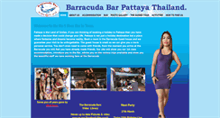 Desktop Screenshot of barracudabar-pattaya.com