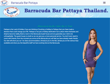 Tablet Screenshot of barracudabar-pattaya.com